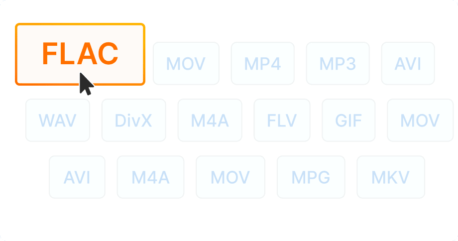 Smaller than WAV, same quality